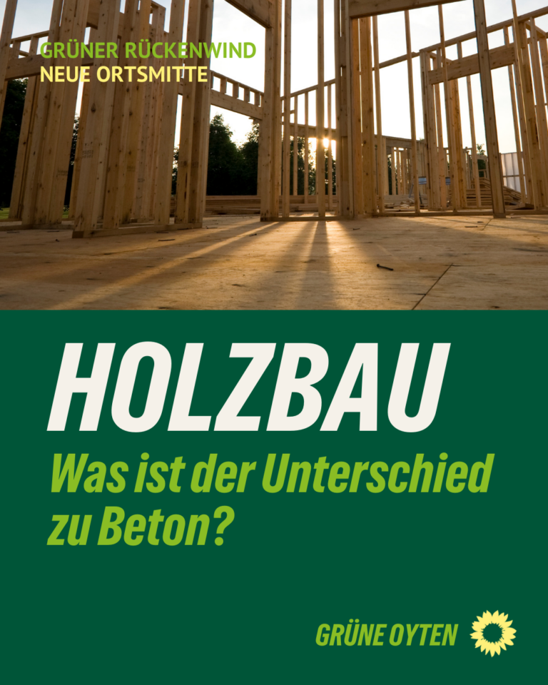 Neue Ortsmitte: Holzbau