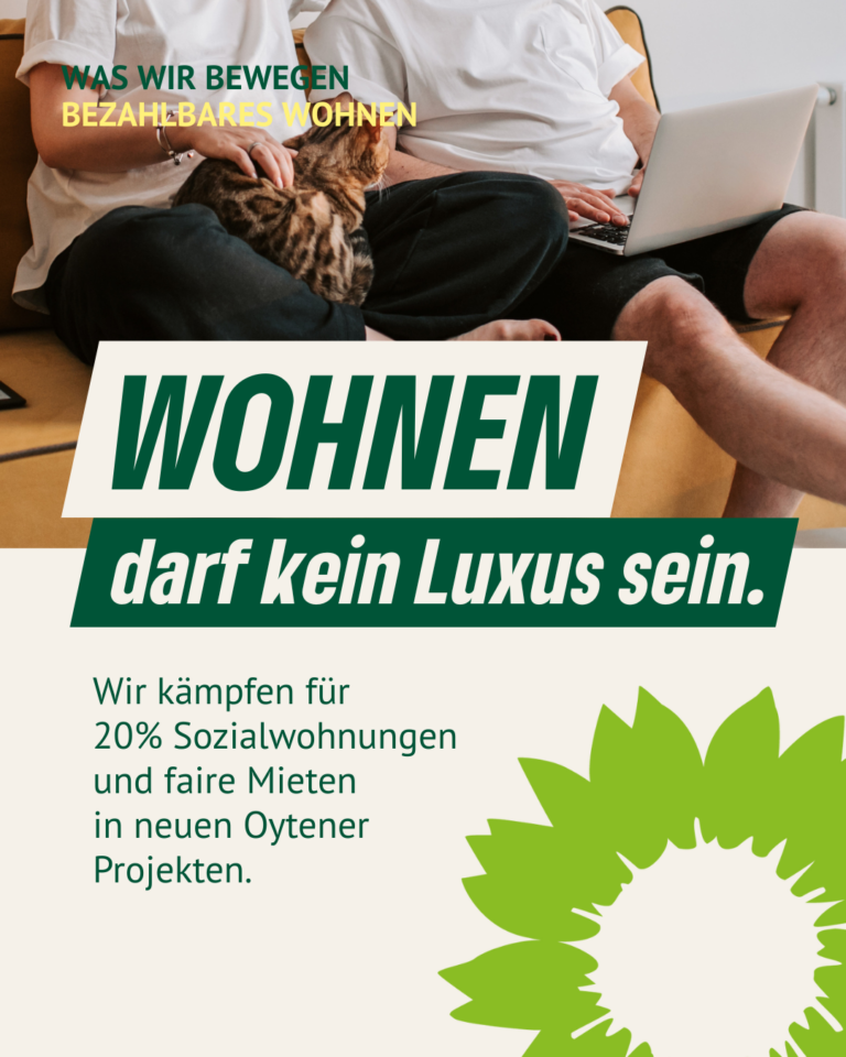 Wohnen darf kein Luxus sein