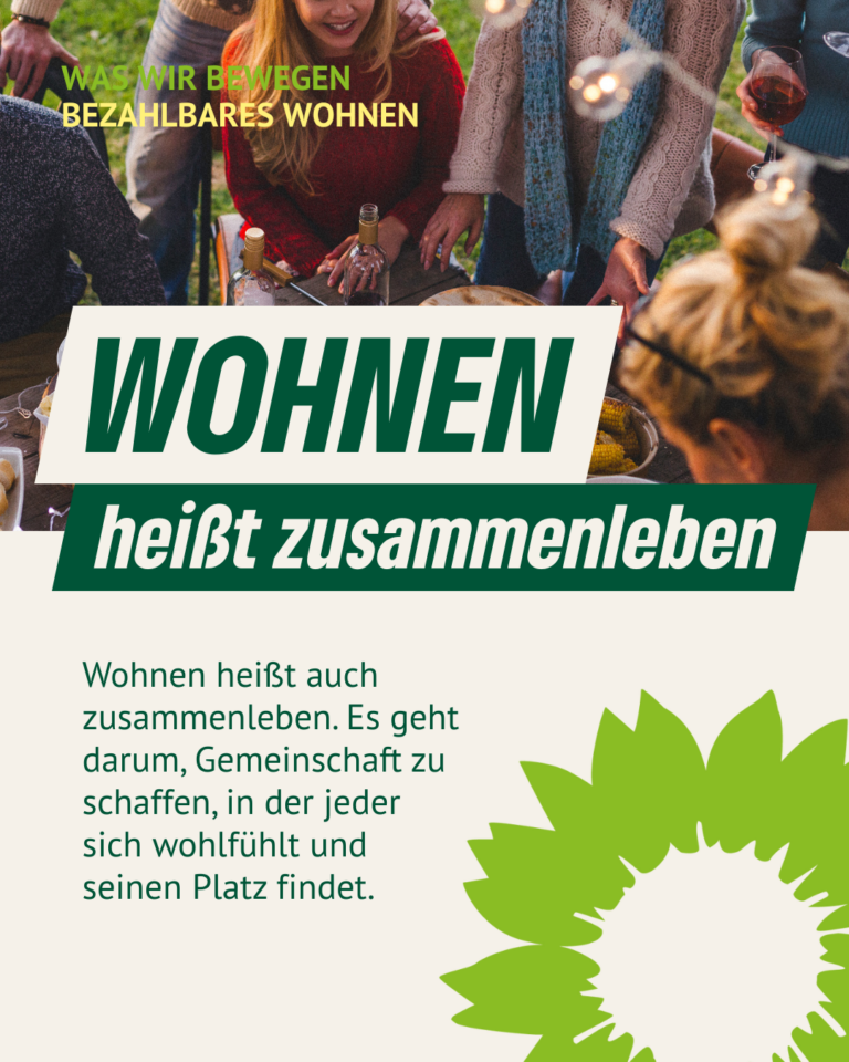 Wohnen heißt zusammenleben