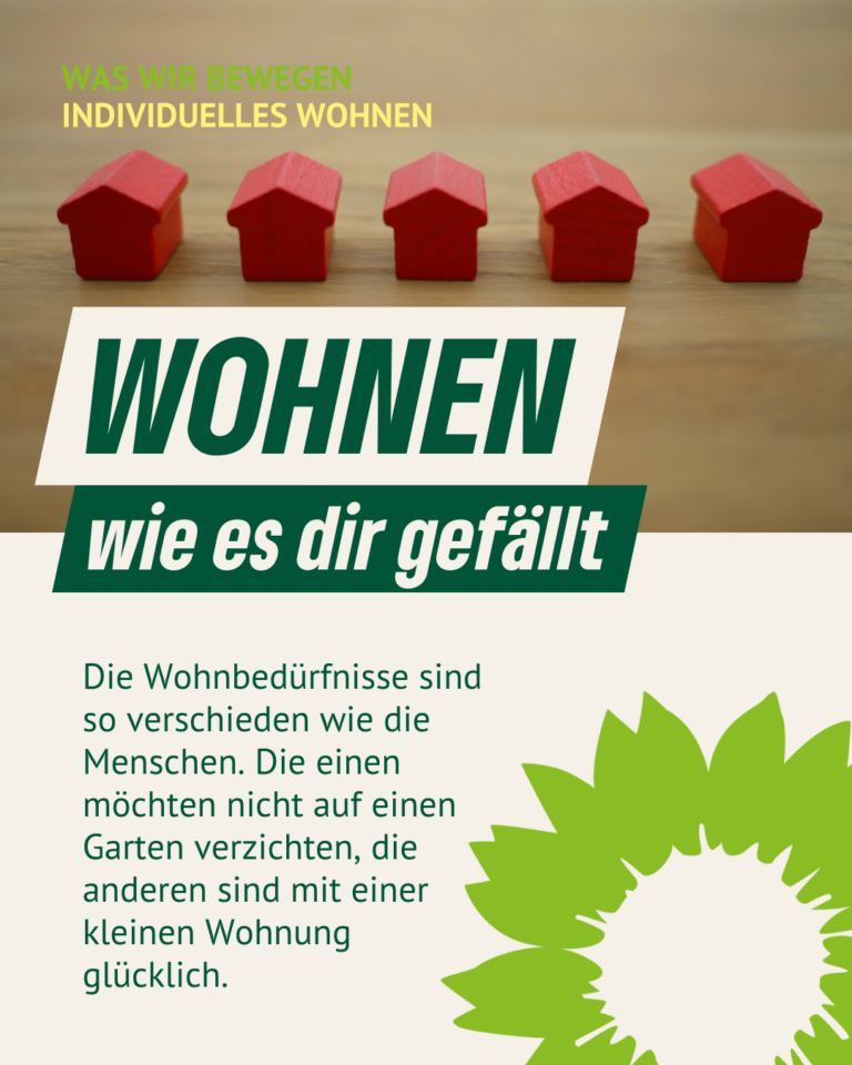 Wohnen wie es dir gefällt