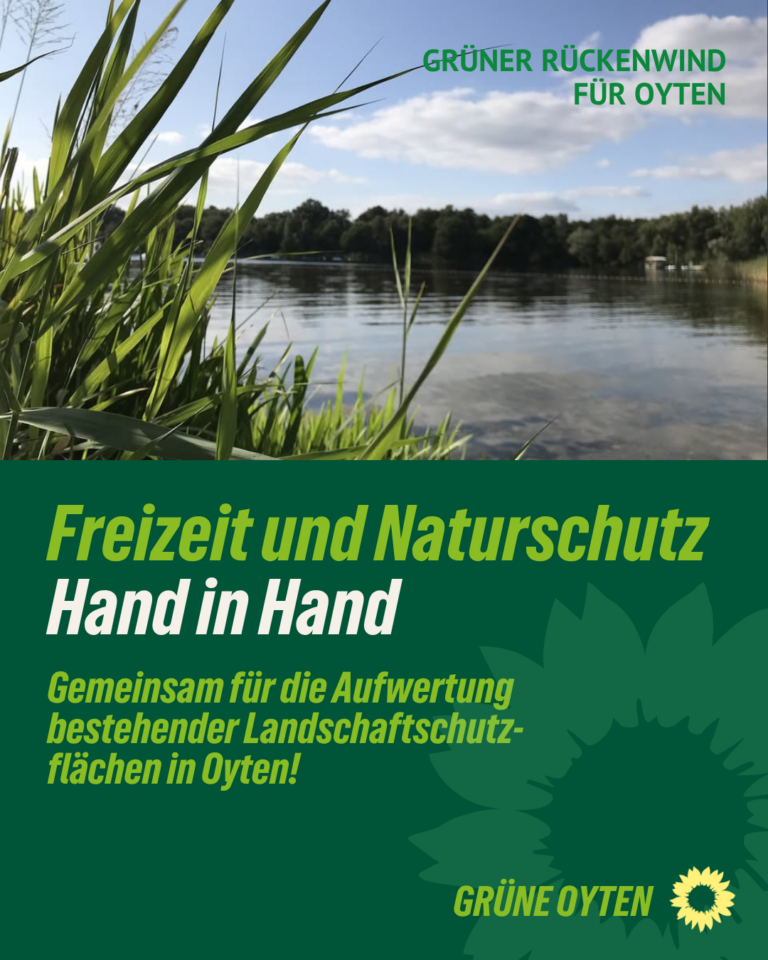 Oyter See – Freizeit und Naturschutz Hand in Hand