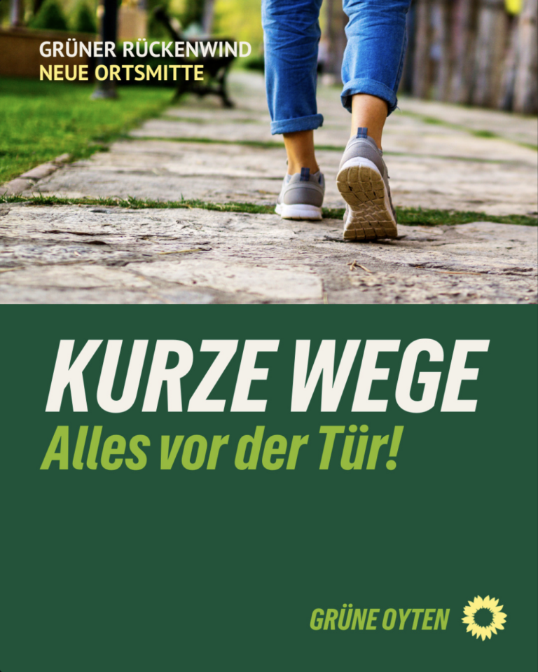 Neue Ortsmitte: Kurze Wege