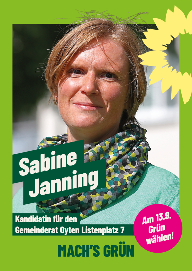 Mach’s grün – Sabine Janning