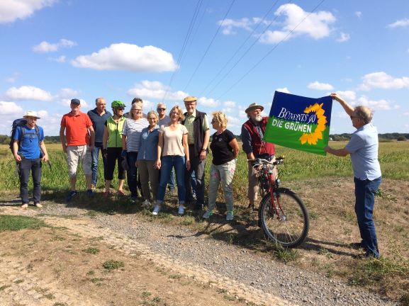 Radtour der Grünen zum Kartoffelfest